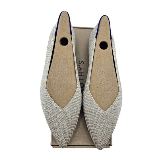 New Rothy's The Point II Diamond Twill Womens 9 Rothys Flats - Picture 3 of 9